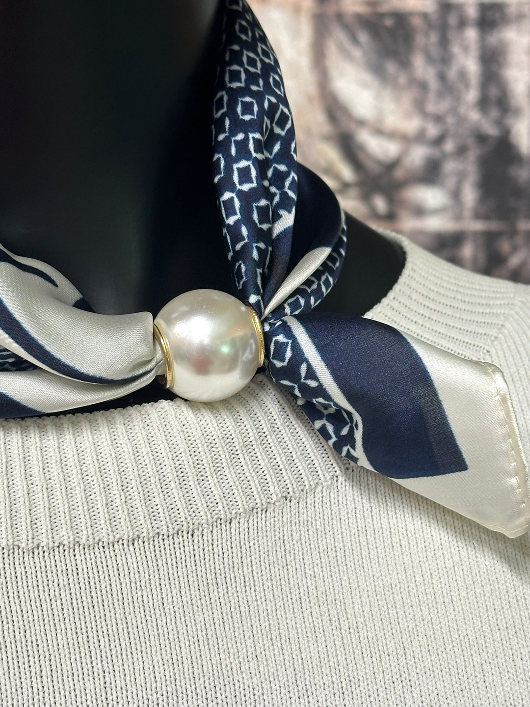 Foulard/tour de cou magnétique "Louna"