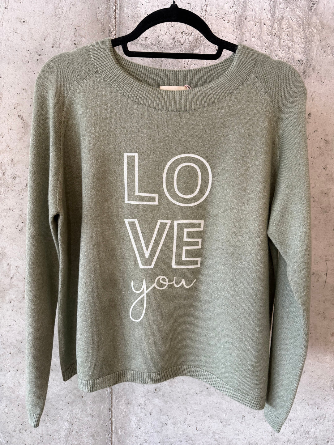 Kleiner Pullover LOVE YOU 36/40
