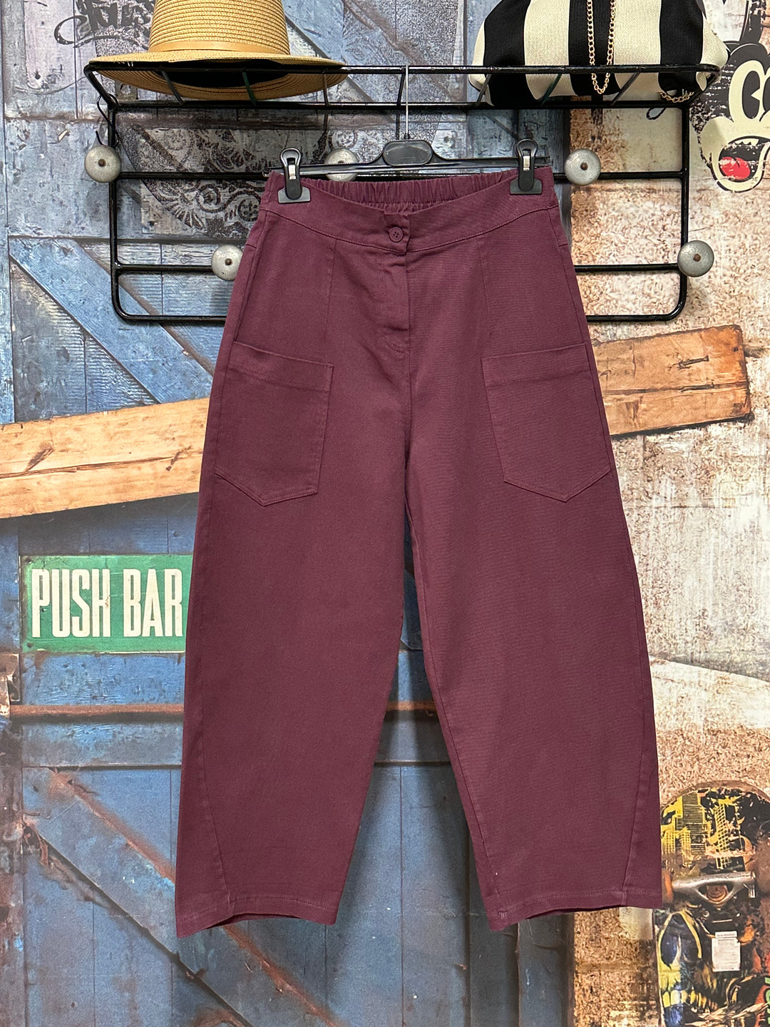 Pantalon "Lucas" style cargo (38/42) MADE IN ITALY