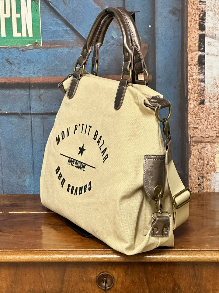 Sac " Mon P'tit Bazar - rive gauche"