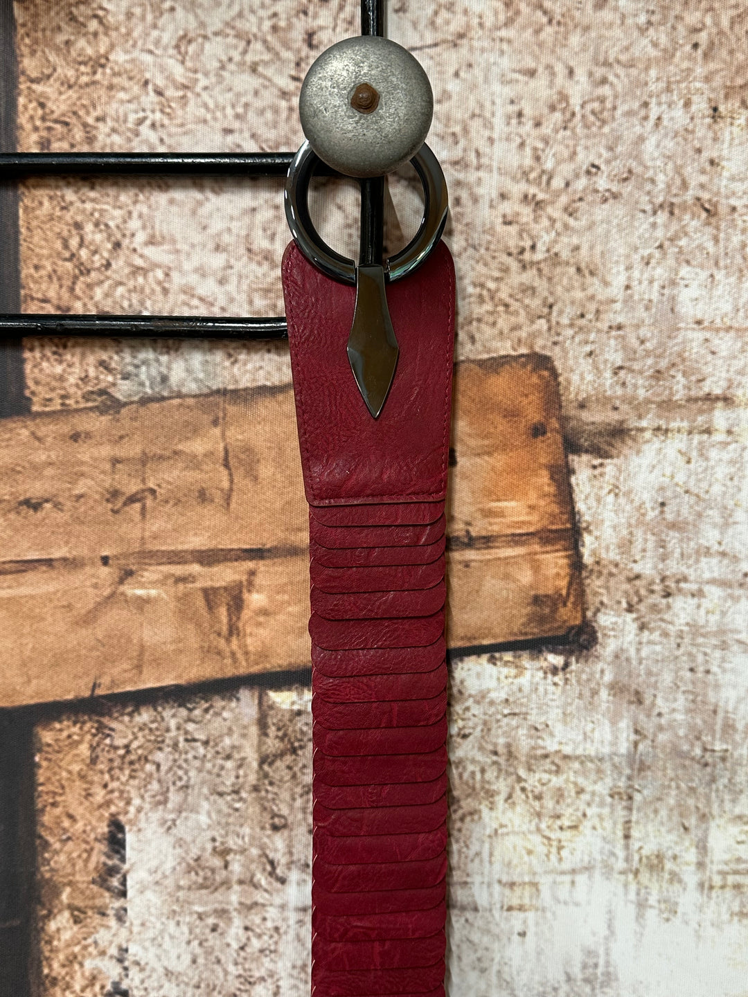 Ceinture élastique boucle anthracite