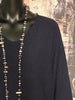 Oversize-Pullover + SIZE V-Ausschnitt marineblau