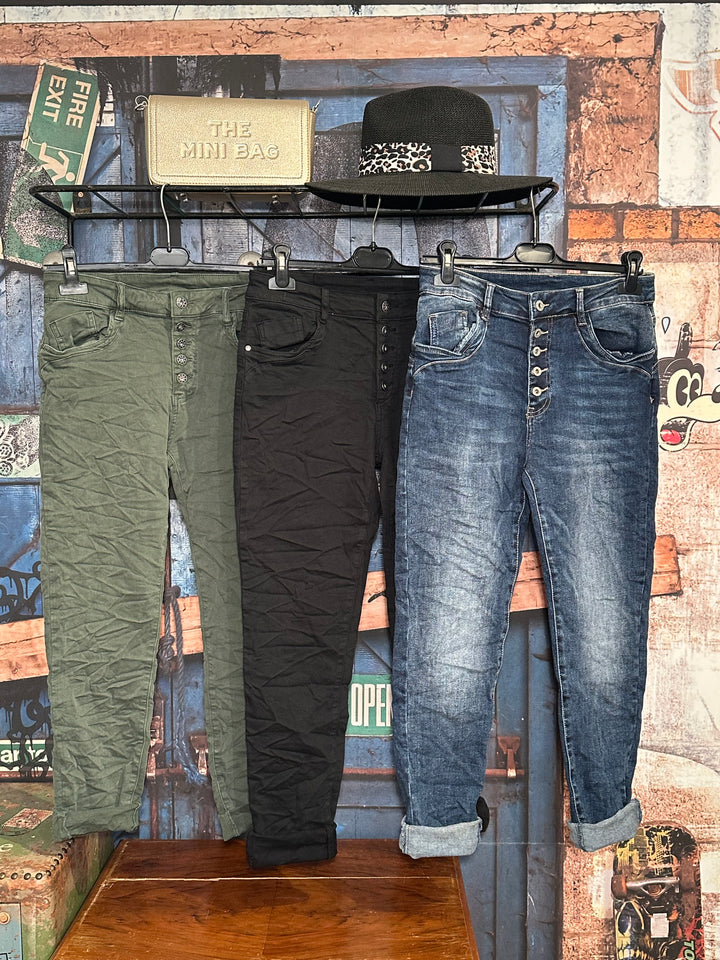 Jean stretch 5 boutons (XS ➡️ XL)