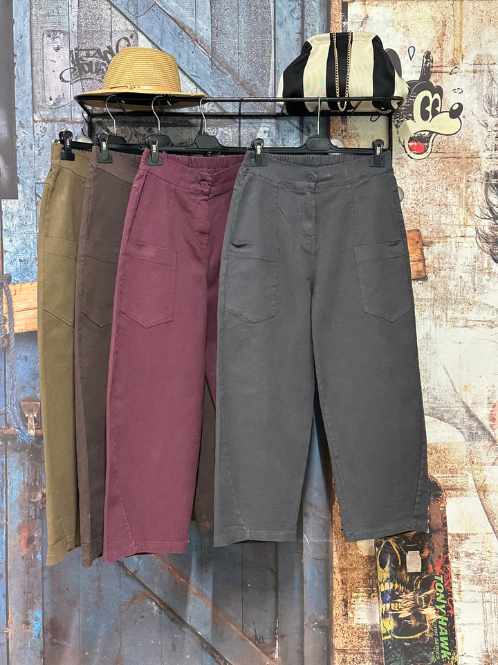 Pantalon "Lucas" style cargo (38/42) MADE IN ITALY