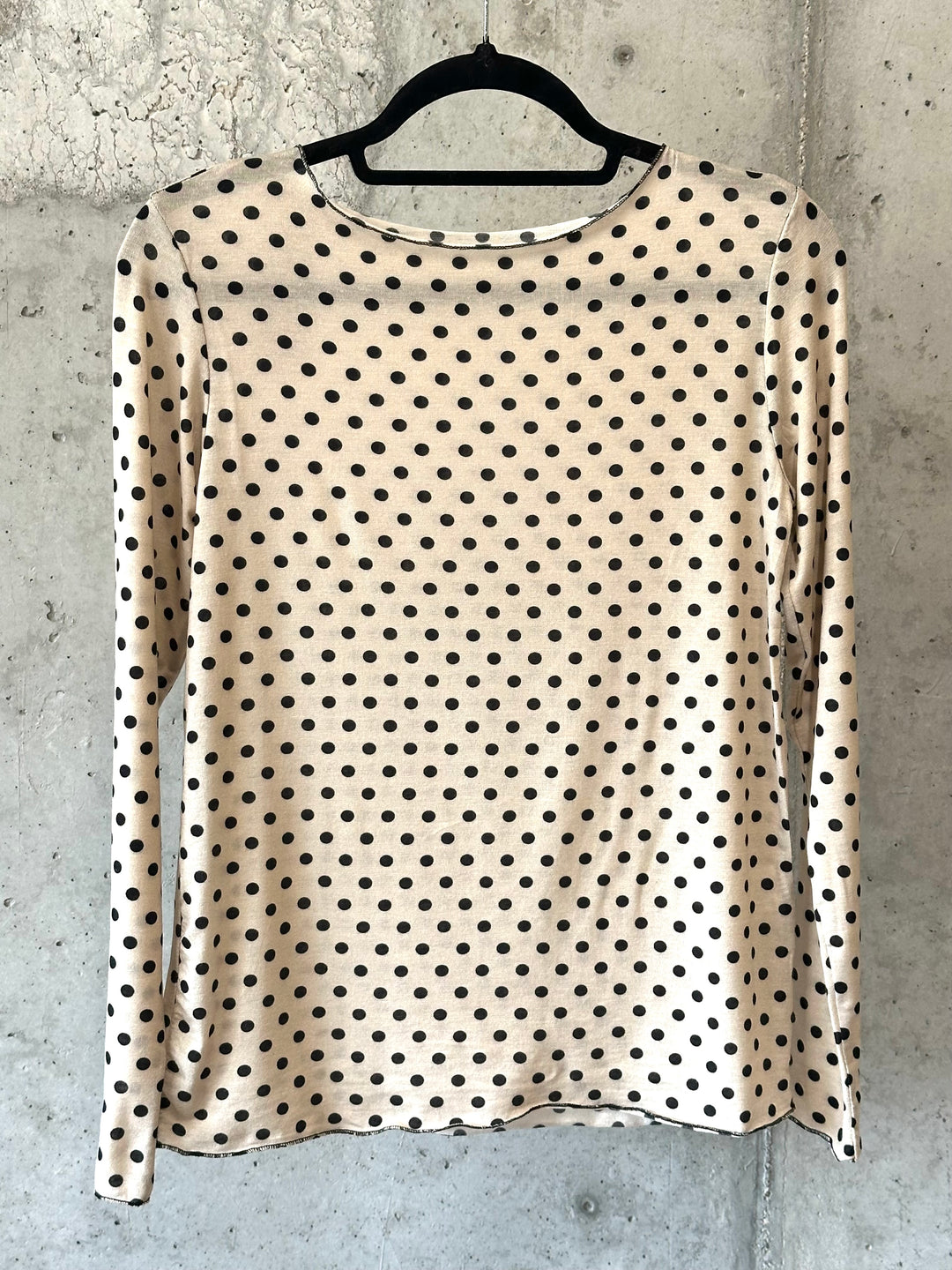 Unterziehpullover bedruckt mit "Punkten" (36/40) MADE IN 🇮🇹