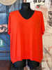 Ultrafließendes T-Shirt orange