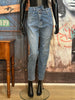 Jeans MOM "strass" medium blue used