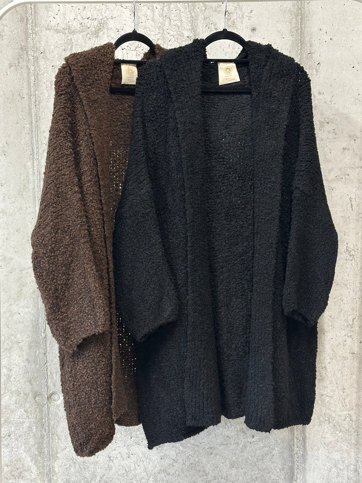 Kapuzenjacke aus Bouclé (40/46) MADE IN 🇮🇹