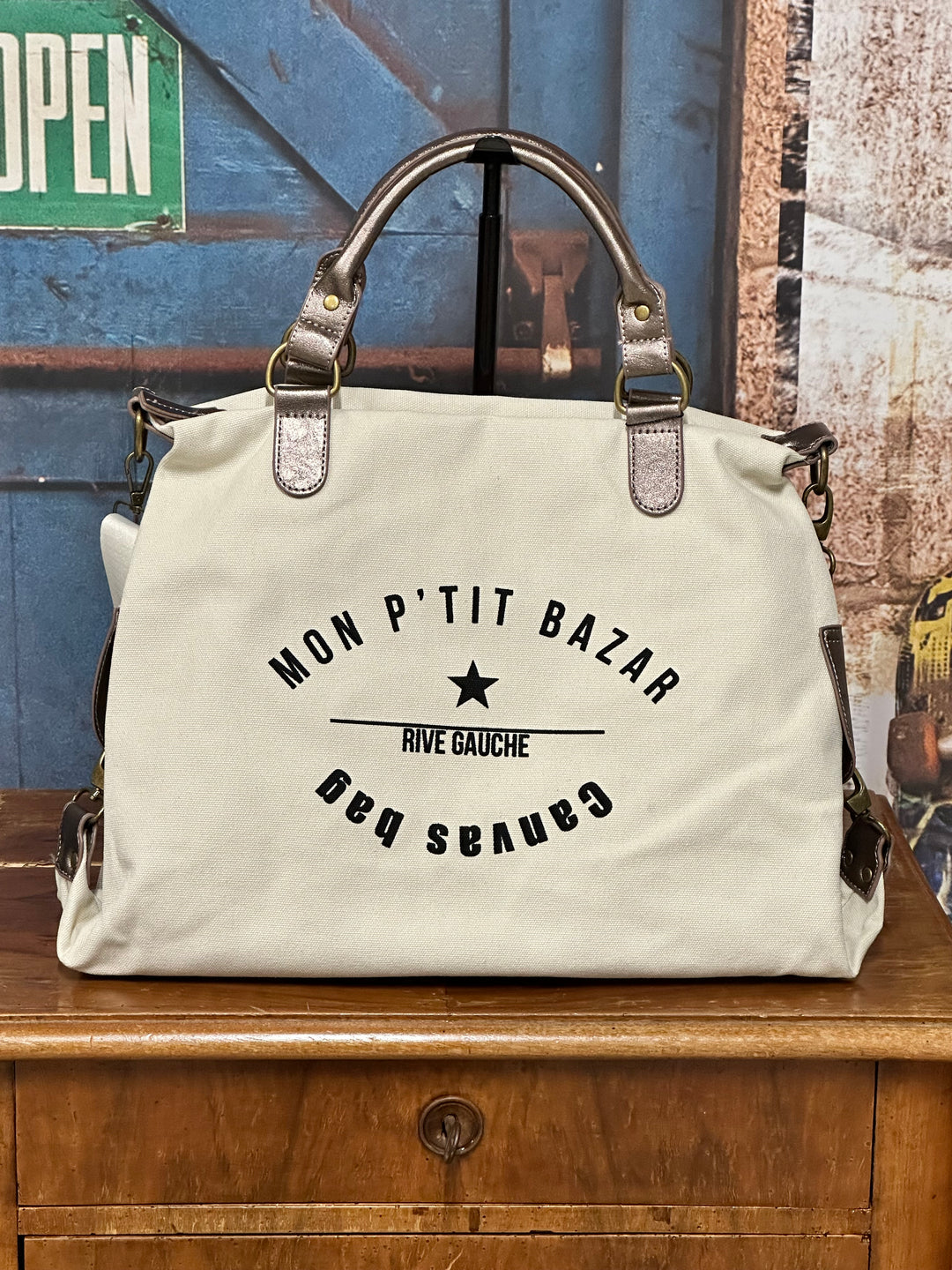 Sac " Mon P'tit Bazar - rive gauche"