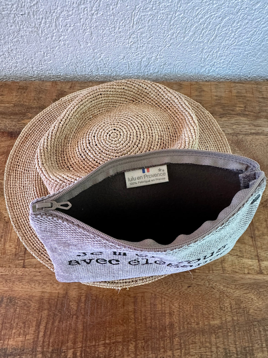Trousse Lulu "Je m'en fous avec élégance" 100% 🇫🇷