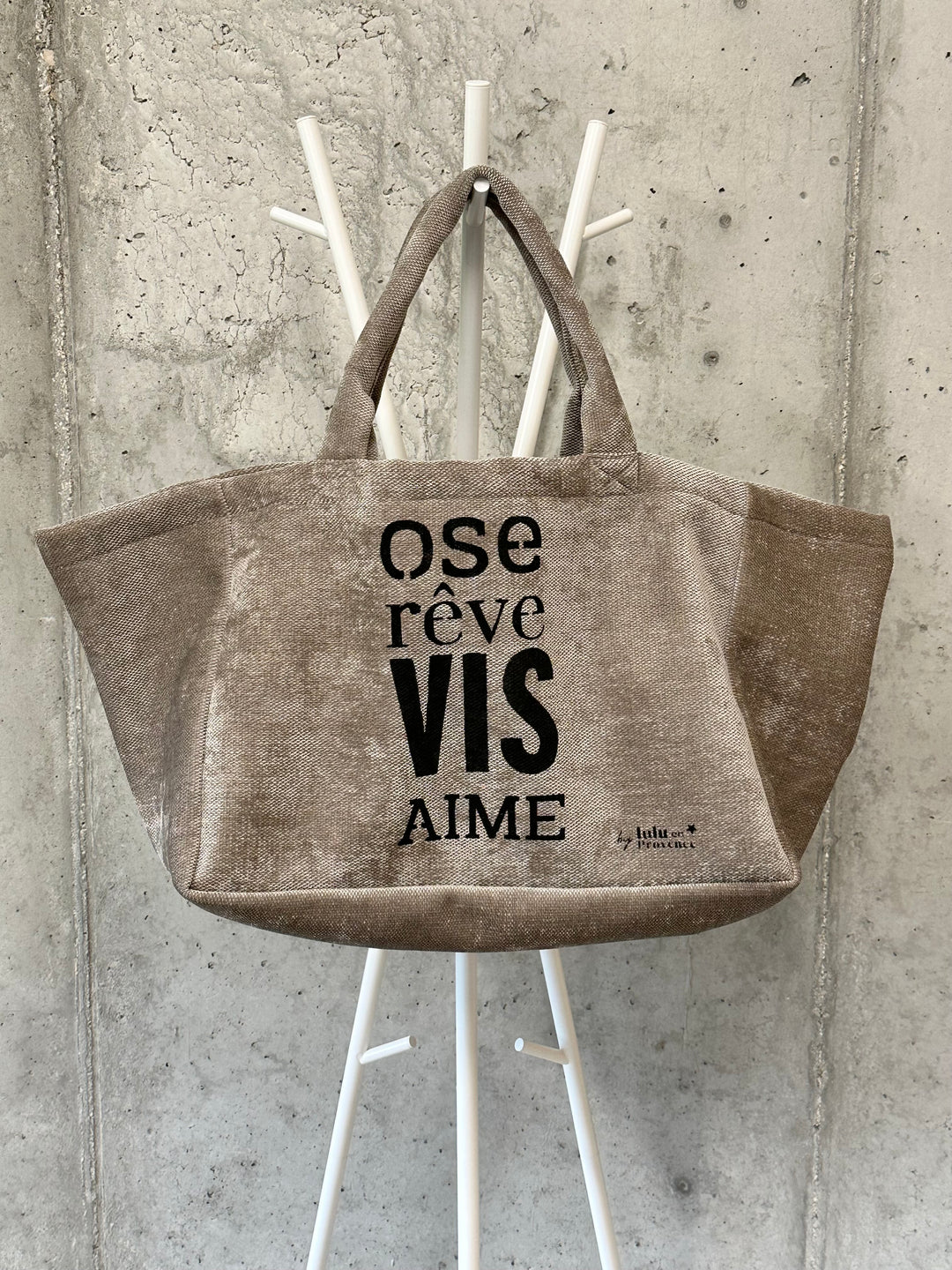 Sac/cabas Lulu "Ose rêve vis aime" 100% 🇫🇷