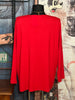 Pullover Kragen + SIZE rot