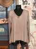 Pullover "Ciao Amore" taupe