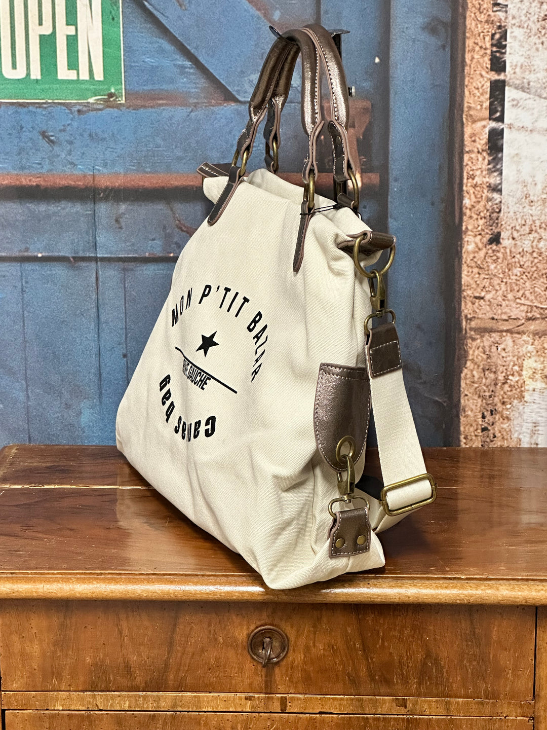 Sac " Mon P'tit Bazar - rive gauche"