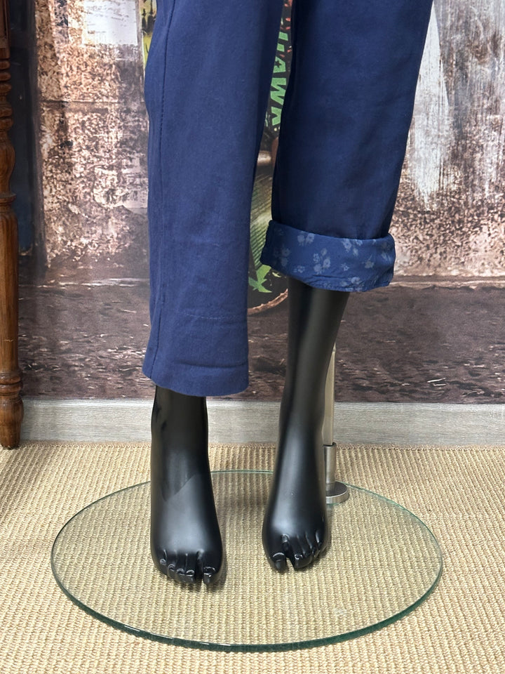 Hose in Übergröße mit bedrucktem Bund und Umschlag (42/46) MADE IN ITALY