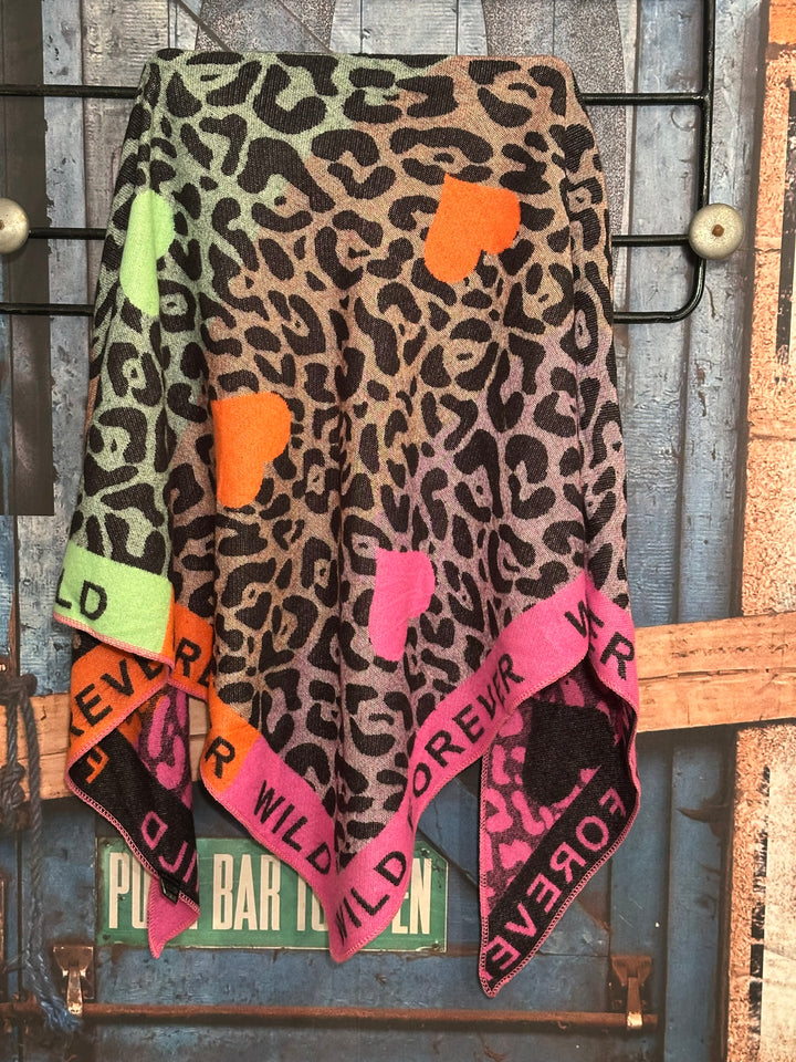 Echarpe triangle "Forever wild"