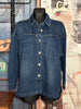 Chemise en jean dark blue