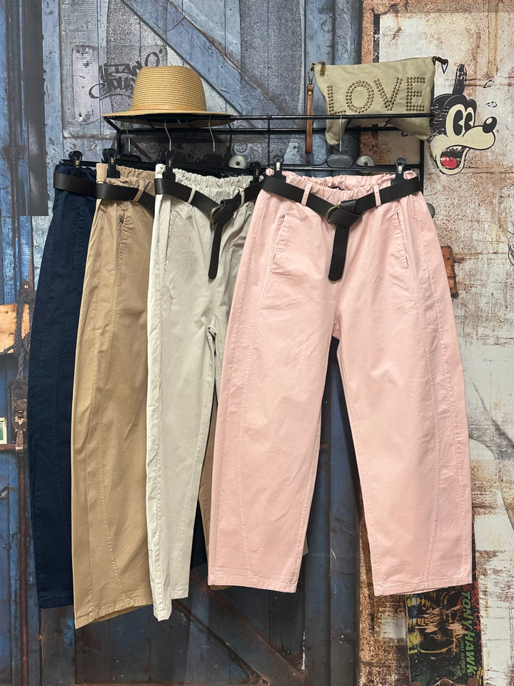Pantalon "ballon" taille élastique (40/44) MADE IN ITALY