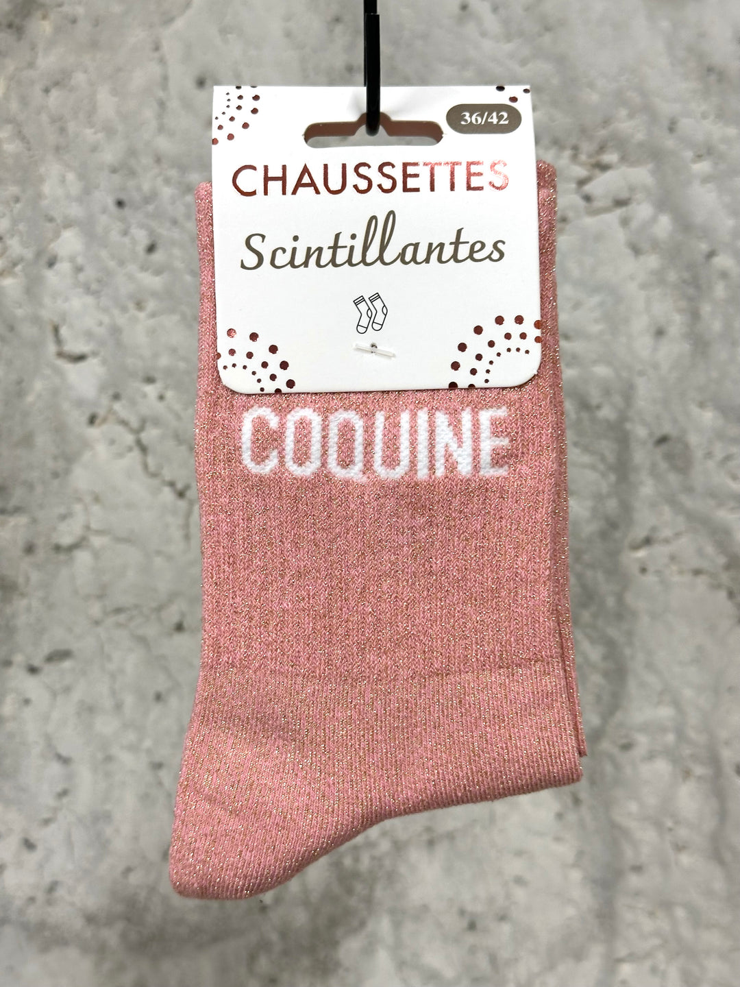 Chaussettes scintillantes "Candice"