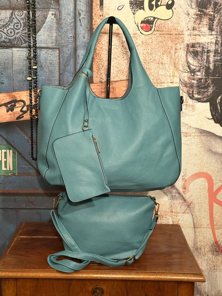 Sac 2 en 1 (S) turquoise