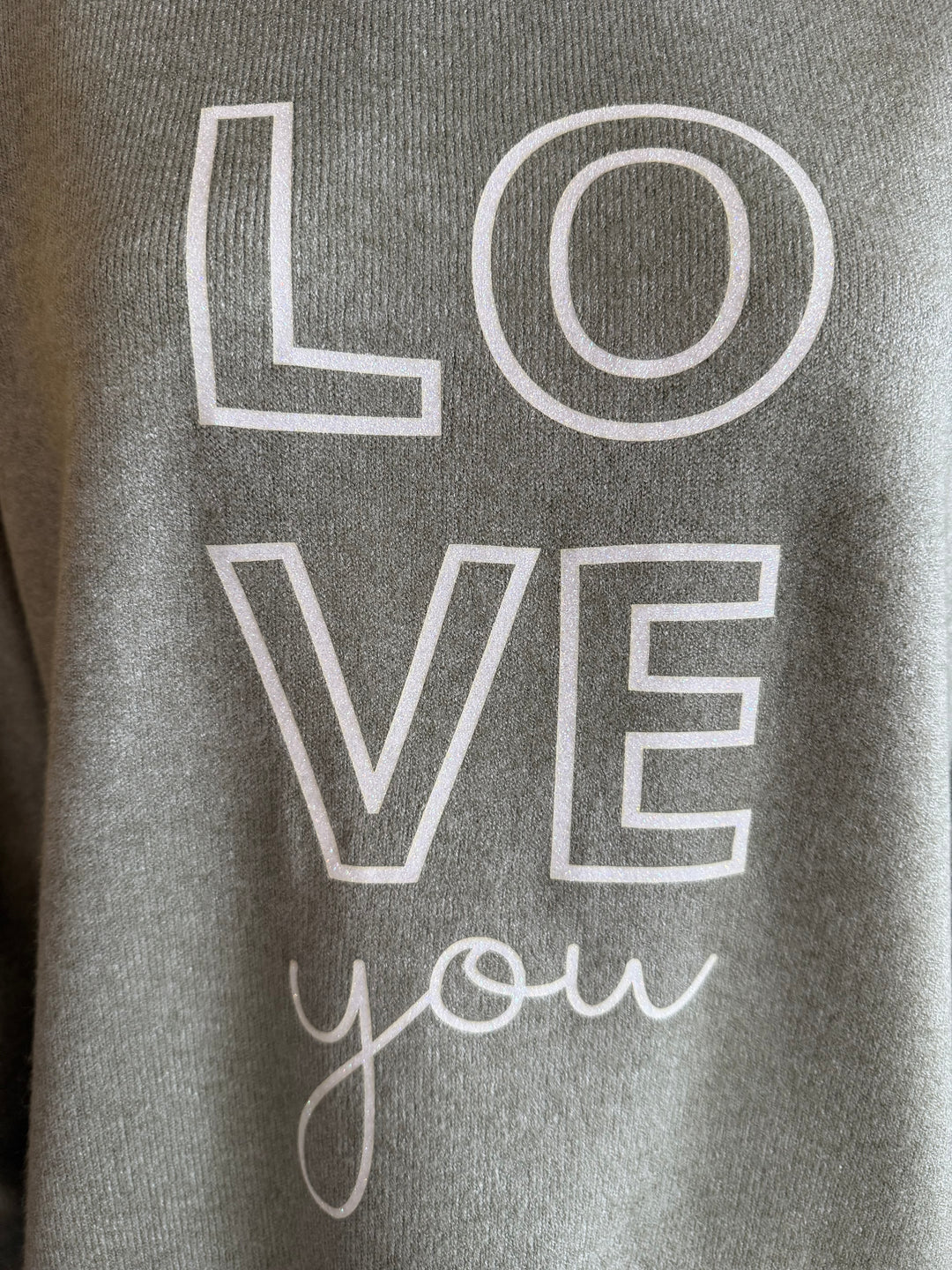 Kleiner Pullover LOVE YOU 36/40
