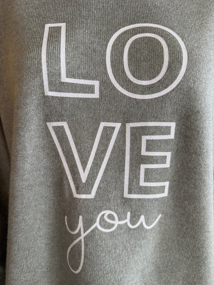 Kleiner Pullover LOVE YOU 36/40