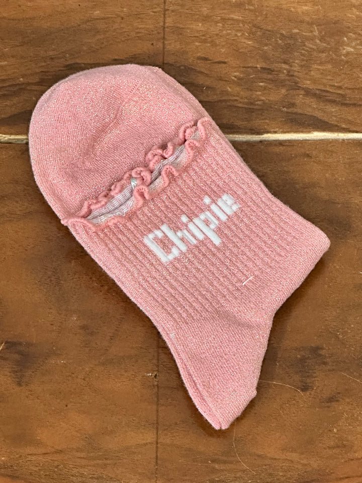 Chaussettes pailletées "Chipie"