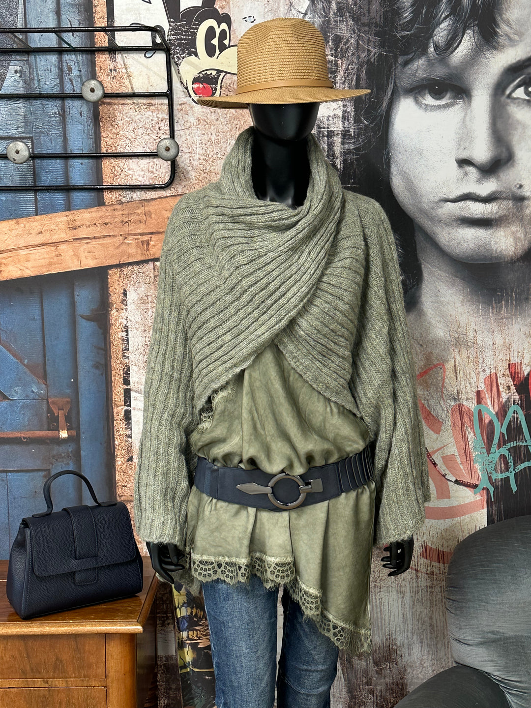 Bolero aus ultracoolem Strick MADE IN 🇮🇹