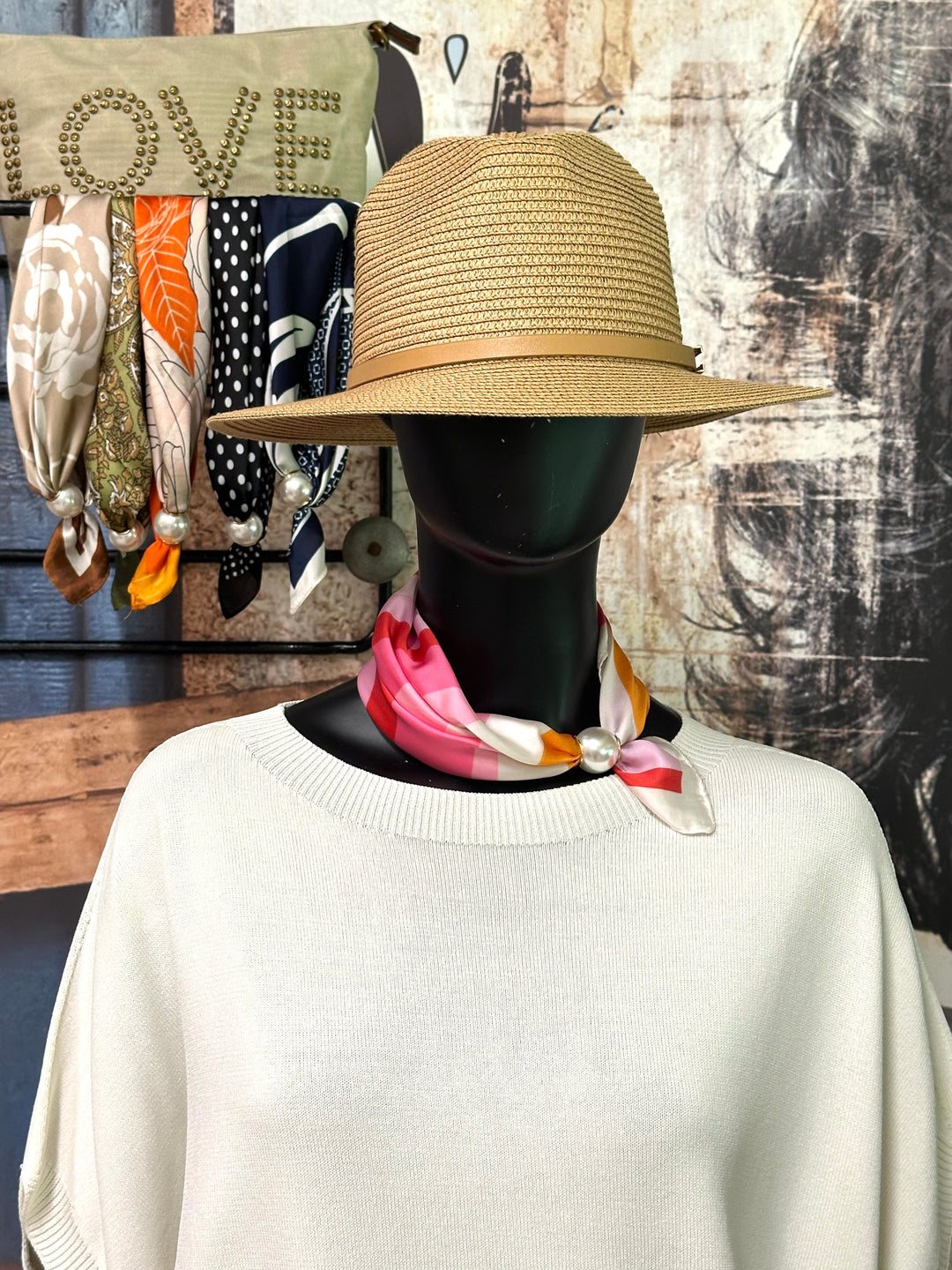 Foulard/tour de cou magnétique "Louna"