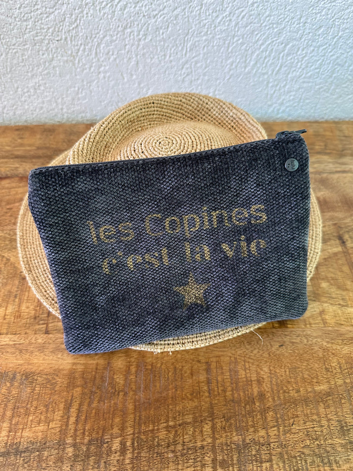 Trousse Lulu "Les copines c'est la vie" 100% 🇫🇷