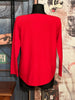 Weicher roter Pullover