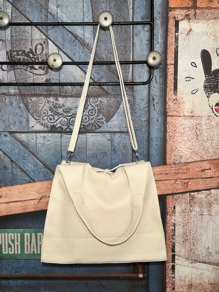 Sac "hobo" chic & polyvalent mastic