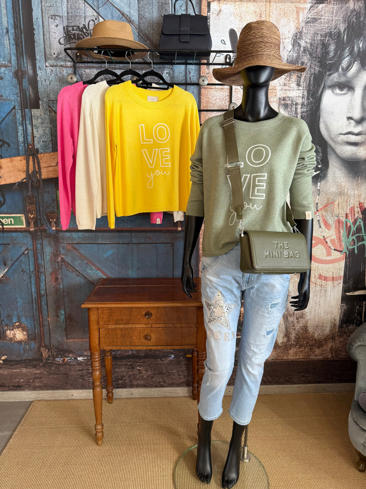 Kleiner Pullover LOVE YOU 36/40