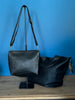 2-in-1-Tasche (M) schwarz