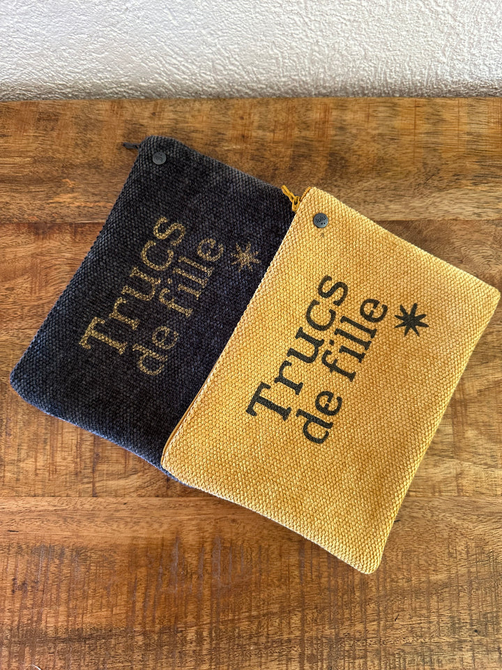 Trousse Lulu "Trucs de fille" 100% 🇫🇷