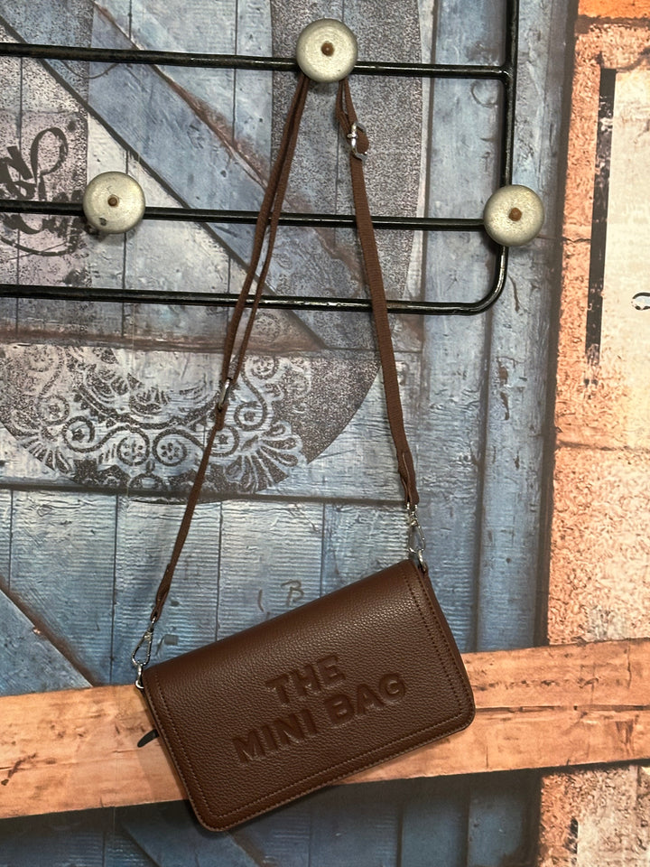Umhängetasche "THE MINI BAG" braun