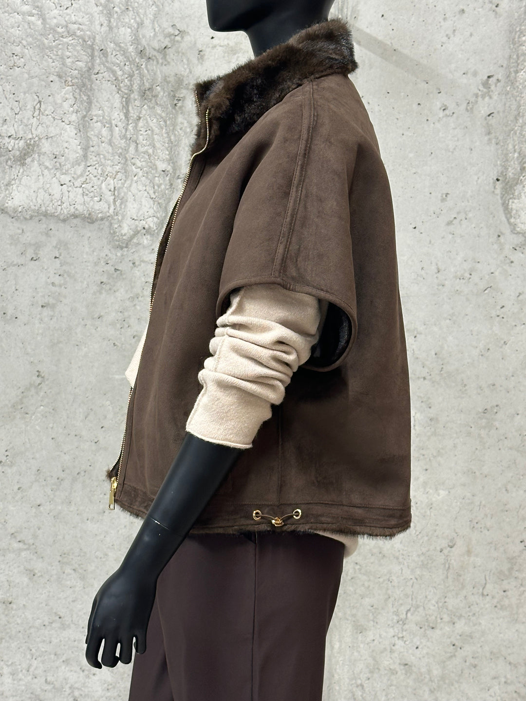 Gilet réversible "Geneviève" (38/42)