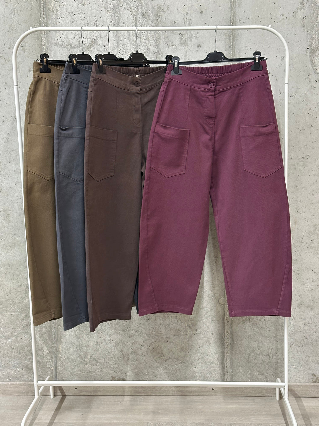 Pantalon "Lucas" style cargo (38/42) MADE IN ITALY