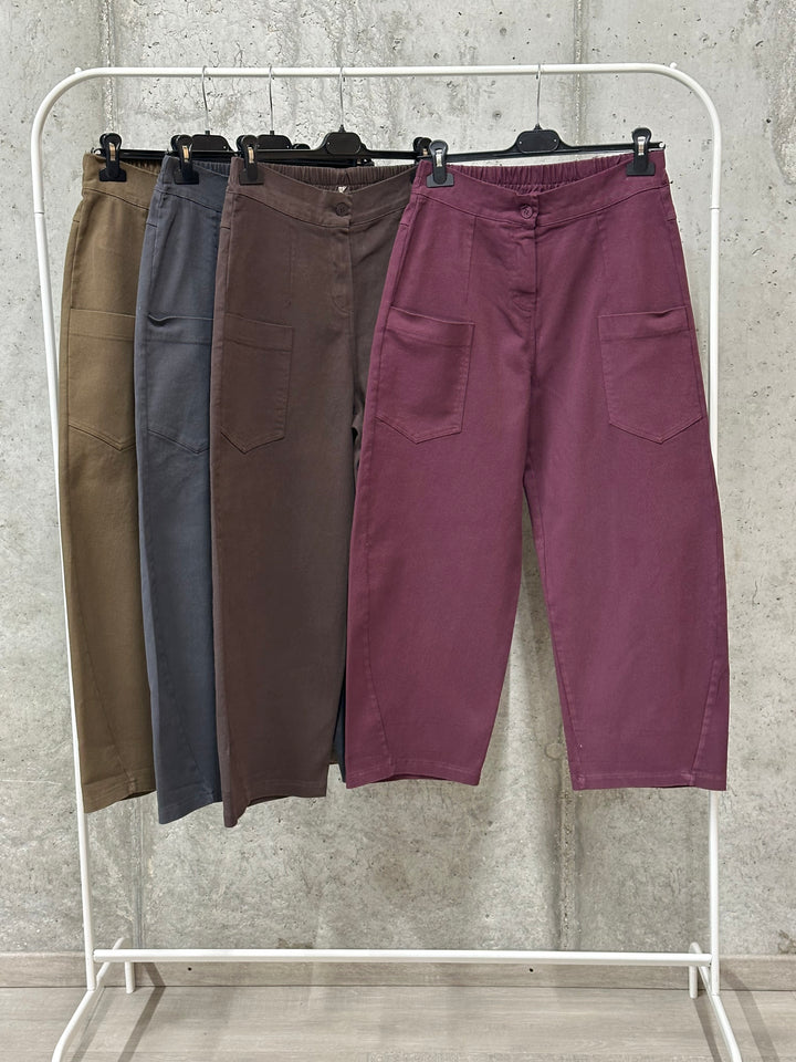 Pantalon "Lucas" style cargo (38/42) MADE IN ITALY