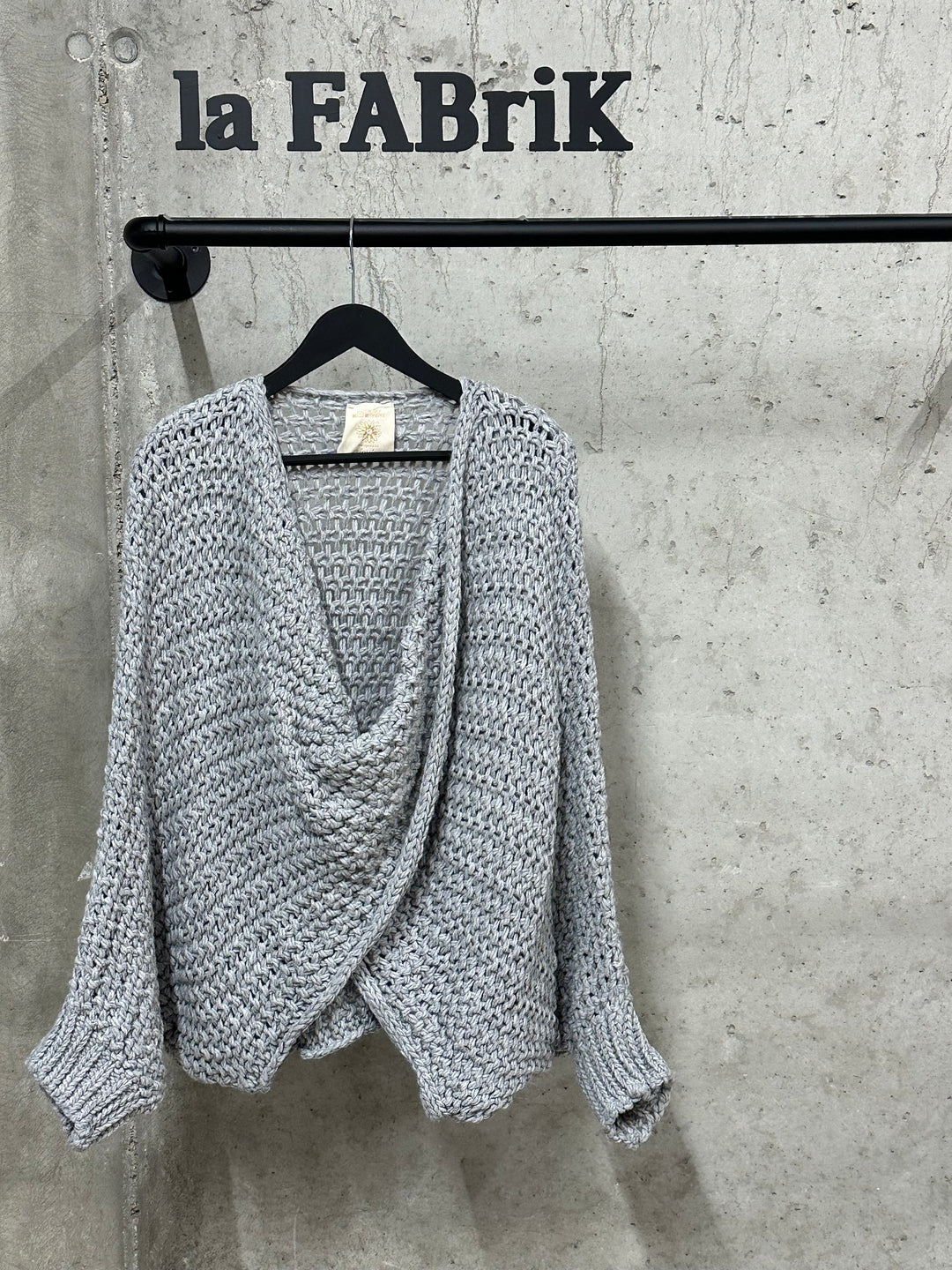 Pull /boléro croisé "Orianne" (38/48) MADE IN ITALY