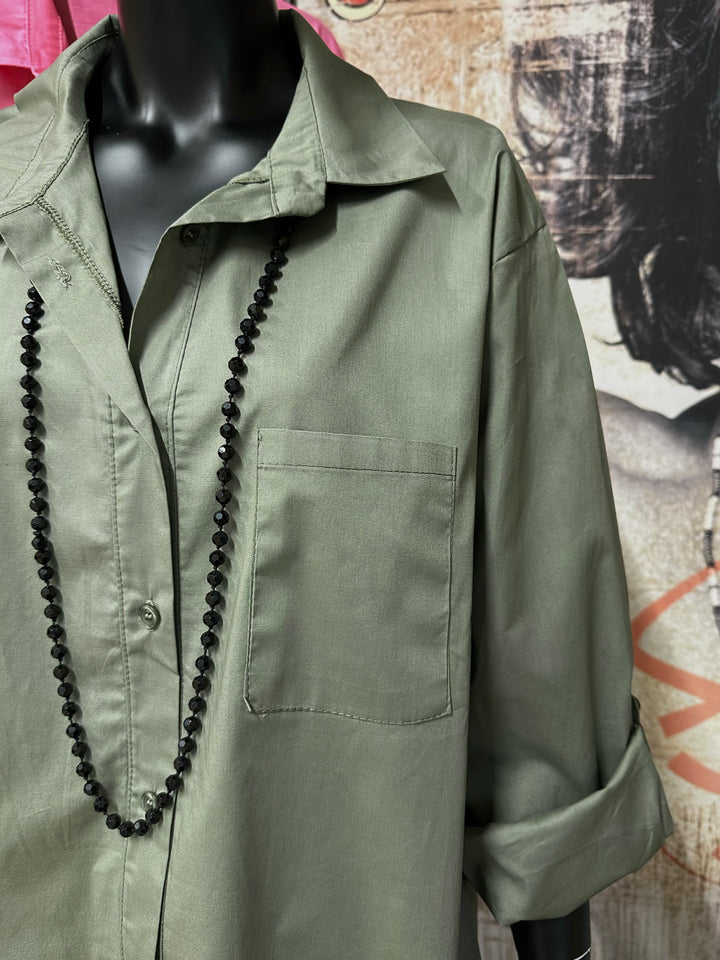 Langes Hemd aus 100 % Baumwolle (42/46) MADE IN ITALY