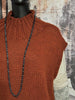 Langes Terracotta-Mesh-Top