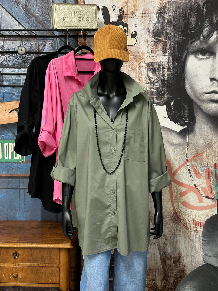 Langes Hemd aus 100 % Baumwolle (42/46) MADE IN ITALY