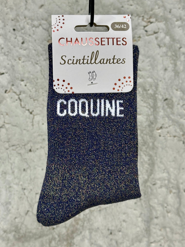 Chaussettes scintillantes "Candice"