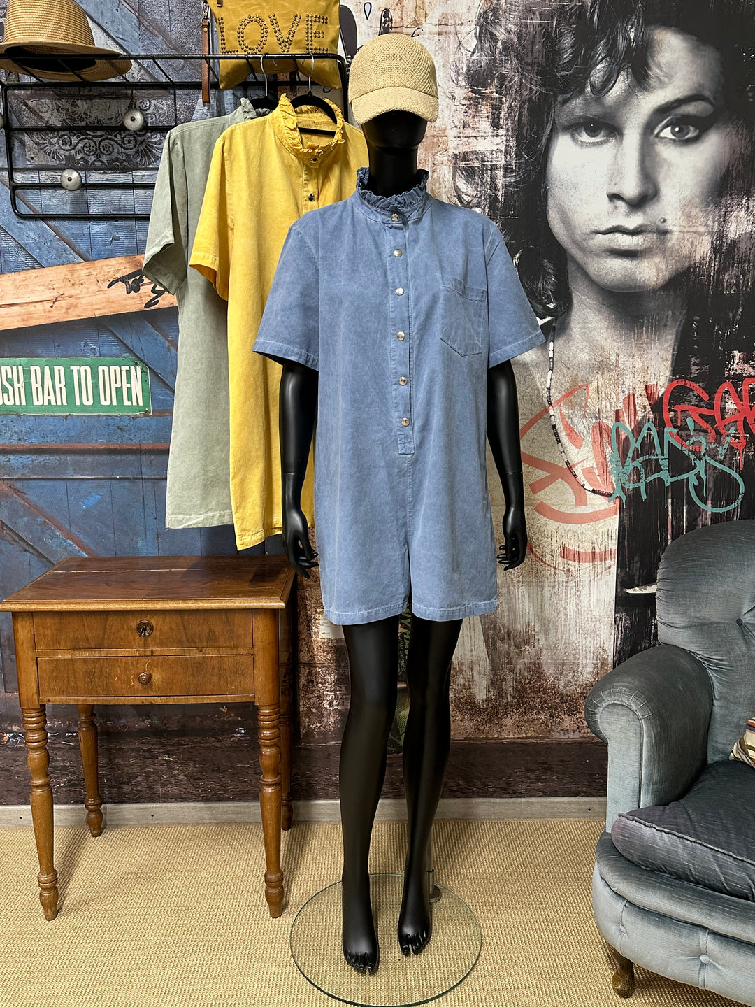 Combi-short « Lou » 100% coton 36 ➡️ 42 MADE IN ITALY