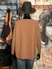 Pullover mit Rundhalsausschnitt camel