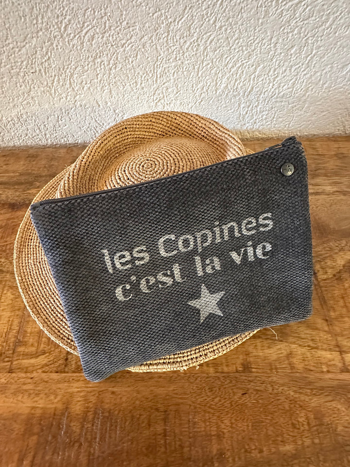 Trousse Lulu "Les copines c'est la vie" 100% 🇫🇷