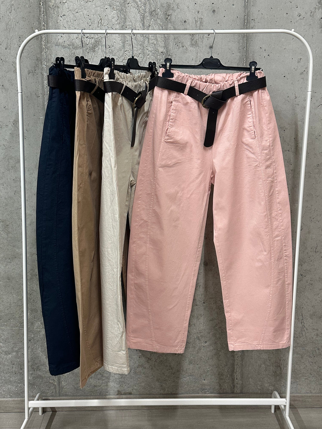 Pantalon "ballon" taille élastique (40/44) MADE IN ITALY