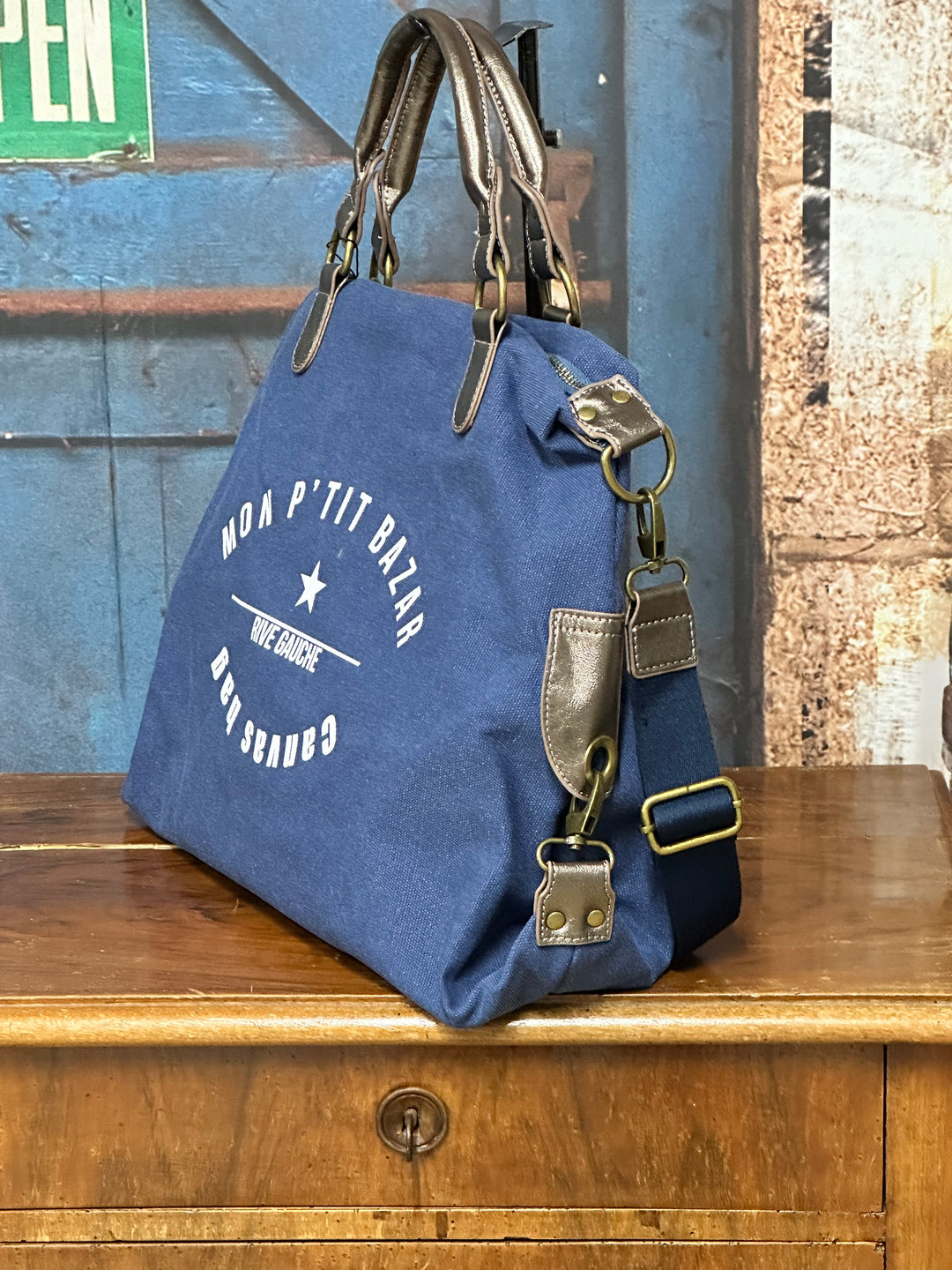 Sac " Mon P'tit Bazar - rive gauche"