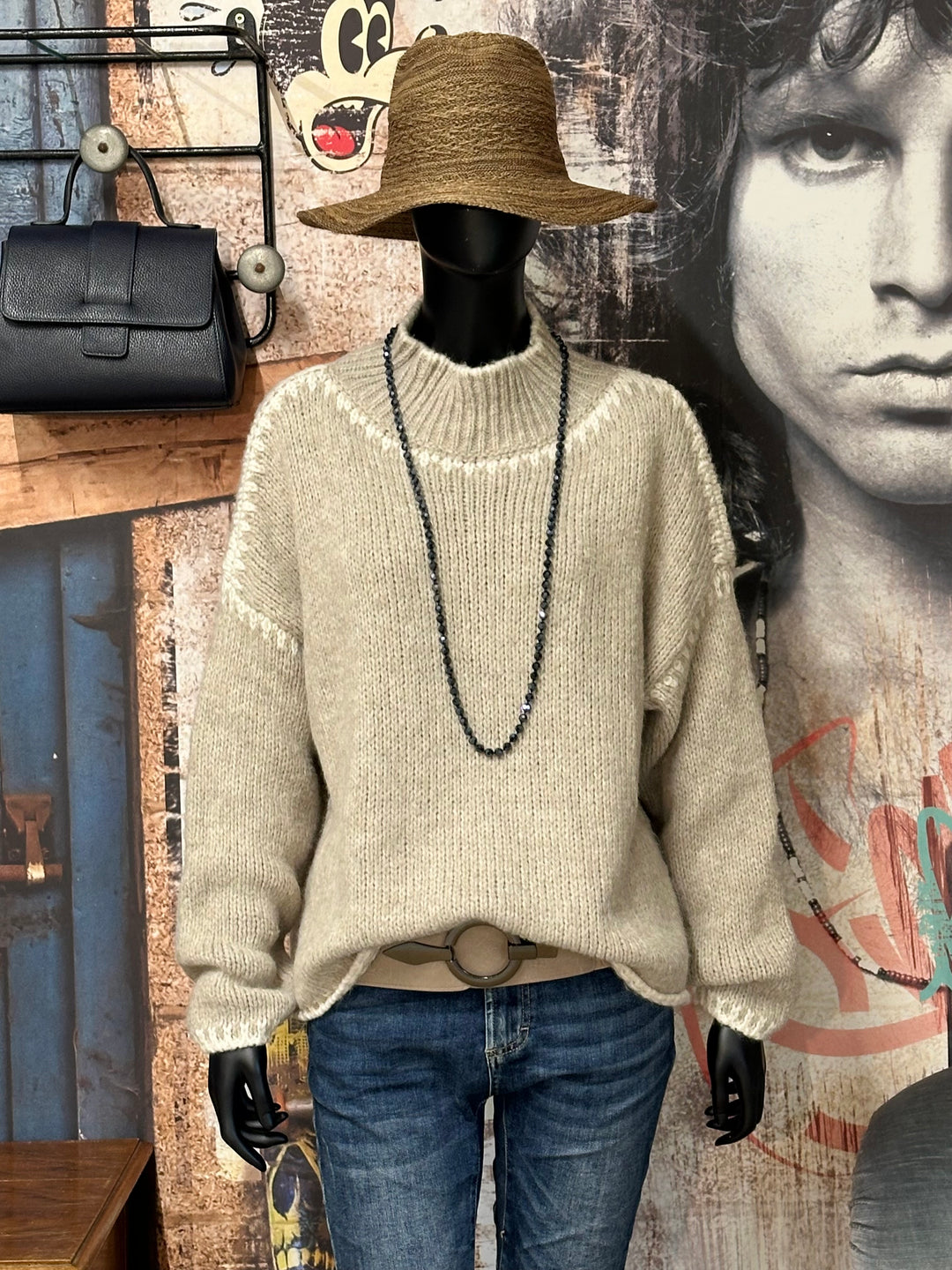 Strickpullover im "Norweger"-Stil (38/44) MADE IN 🇮🇹